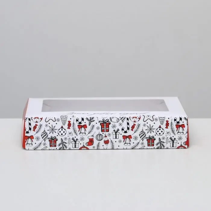Коробка складная &laquo;Время добрых подарков&raquo;, 20 х 12 х 4 см