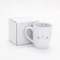 Кружка керамическая &laquo;Бюст&raquo;, 690 мл