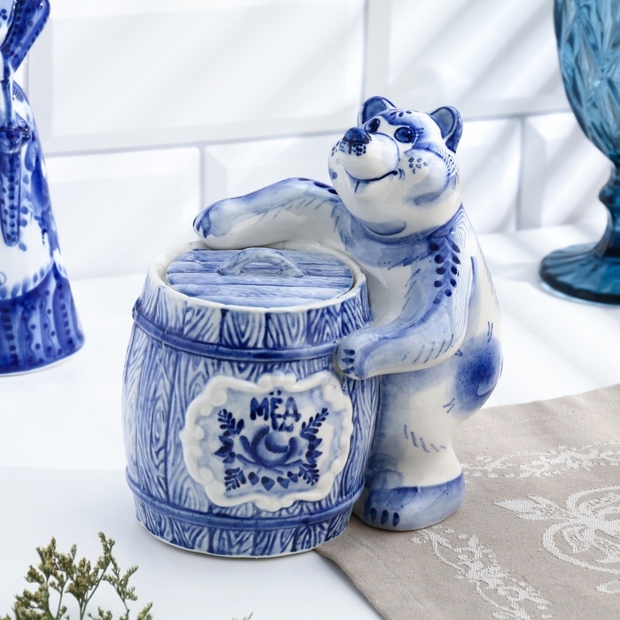 Медовница &laquo;Пасечник&raquo;, гжель