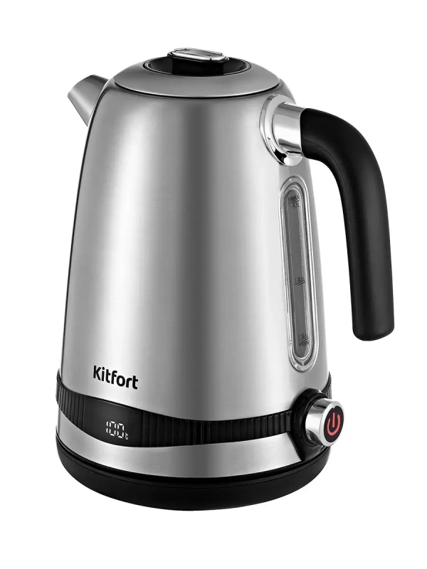 Чайник электрический металлический КТ-6121 - 1.7 л