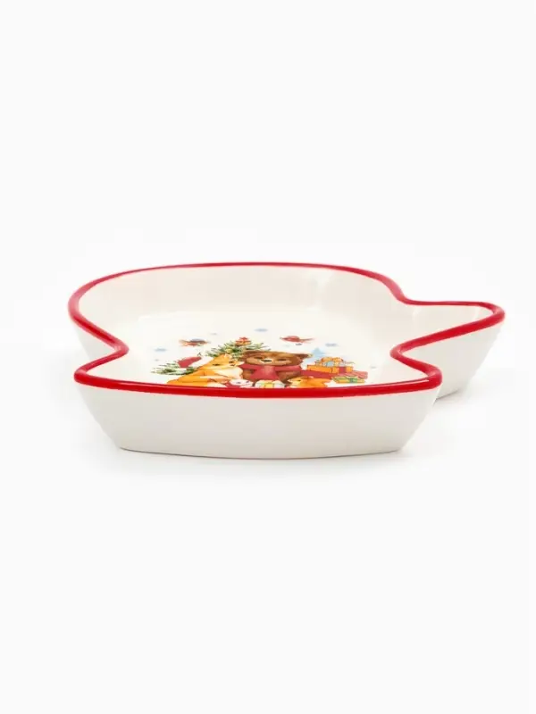 Блюдо керамическое &laquo;Волшебного года&raquo;, 20&times;17.5&times;3 см, ручная работа