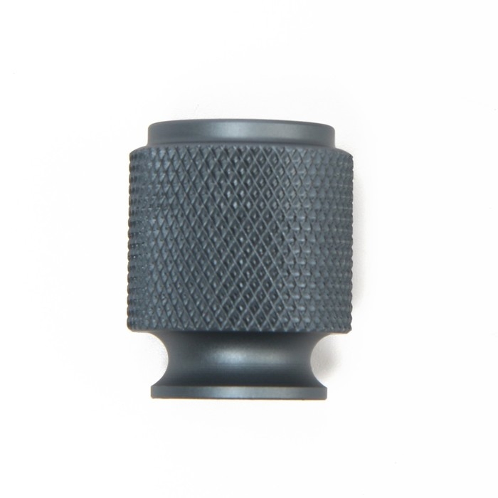 Ручка-кнопка CAPPIO PK327, d=20 мм, цвет графит, 8 шт.