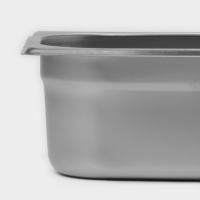 Гастроемкость 1/3x100 мм, 325x176x100 мм, толщина 0,8 мм