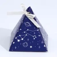 Коробка бонбоньерка, упаковка подарочная, &laquo;Космос&raquo;, 7 х 7 х 7,5 см