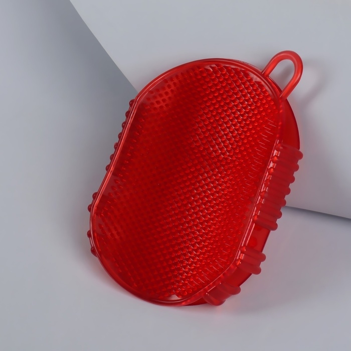 Массажёр антицеллюлитный &laquo;Чудо-варежка&raquo;, с подвесом, цвет МИКС