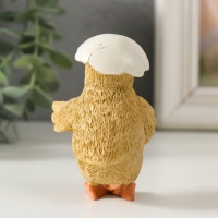 Сувенир полистоун "Цыплёночек под скорлупкой" 8,5х5,5х5,5 см