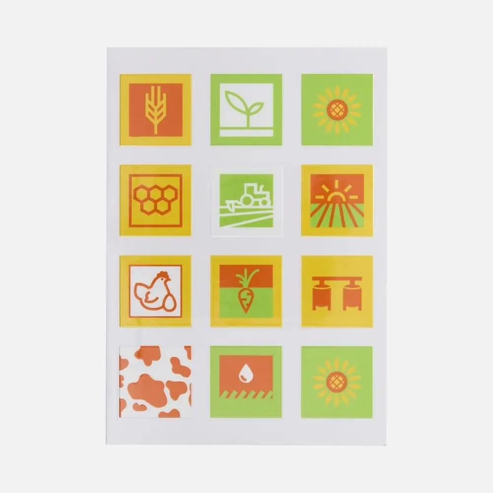 Стикерпак UV-DTF Industry, сельское хозяйство