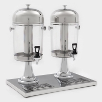 Диспенсер для напитков 2 секции по 8 л, 555х350,600 мм.