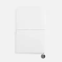 Ежедневник Waltz, недатированный, белый