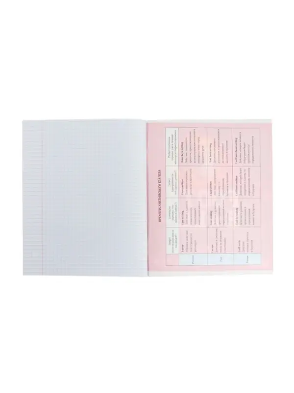 Тетрадь предметная 48 листов в клетку, Calligrata &laquo;Герб.Английский язык&raquo;, обложка мелованный картон