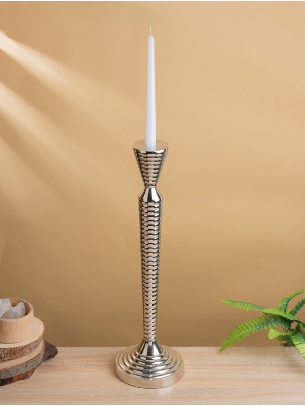 Подсвечник "Лайт" 15х15х52,5 см, алюминий