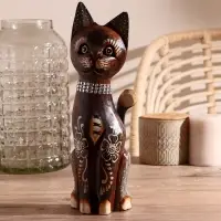 Сувенир дерево "Кошка" 30 см
