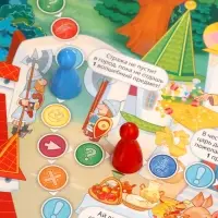 Игра-ходилка в коробке с карточками "Любимые сказки"