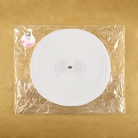 Резинка вязаная, 80 мм, 40 &plusmn; 2 м, цвет белый