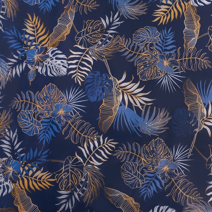 Бумага упаковочная глянцевая двусторонняя "Тропики", 100 х 70 см