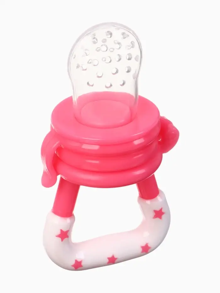 Ниблер (соска для прикорма), с силиконовой сеточкой "Оленята"