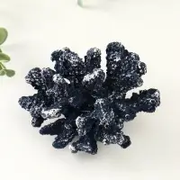 Сувенир полистоун "Коралл синий" 12х11х8,5 см