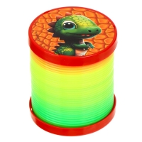 Пружинка - радуга &laquo;Динозаврики&raquo; d.-5см , в шоубоксе