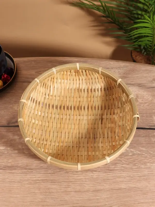 Чаша плетеная, 25 см, бамбук