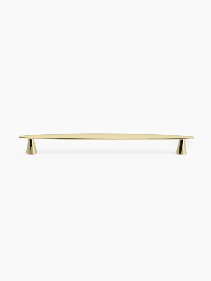 Ручка-скоба CAPPIO SUP, цинк, м/о 192 мм, цвет золото