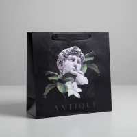 Пакет подарочный ламинированный квадратный, упаковка, &laquo;Antique&raquo;, 30 х 30 х 12 см