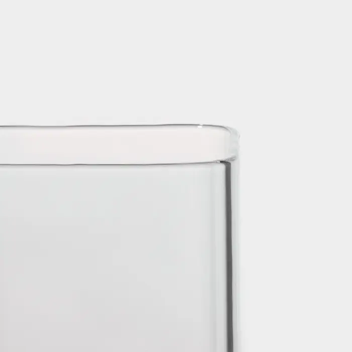 Набор стаканов стеклянных &laquo;Квадро&raquo;, 2 предмета: 350 мл