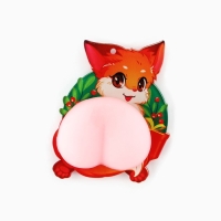 Магнит антистресс новогодний &laquo;Новый год: С Новым годом&raquo;, на Новый год, 5 х 6.2 см