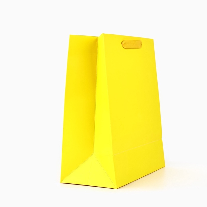 Пакет ламинированный вертикальный &laquo;С Днём рождения&raquo;, глиттер, ML 23 х 27 х 11.5 см