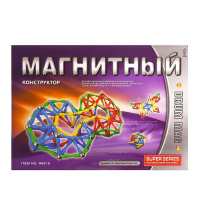 Конструктор магнитный &laquo;Суперсерия&raquo;, 130 деталей