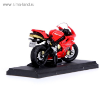 Мотоцикл металлический &laquo;Супер байк&raquo;, масштаб 1:16, МИКС