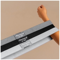 Набор из 3 петель для фитнеса ONLYTOP: нагрузка 18, 27, 36 кг, 204х4 см