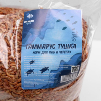 Корм для рыб и черепах "Пижон" гаммарус тушка, 500 г