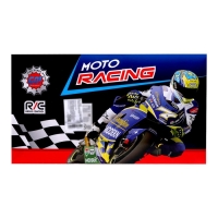 Мотоцикл радиоуправляемый &laquo;Спортбайк&raquo;, работает от батареек, цвет красный