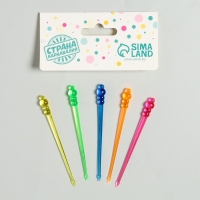 Шпажки для канапе &laquo;Шарики&raquo;, набор 24 шт.