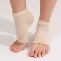 Напяточники для педикюра, увлажняющие, 16 &times; 8,5 см, ONE SIZE, цвет бежевый