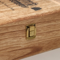 Ящик для хранения вина Доляна &laquo;Ливорно&raquo;, 35&times;20 см, на 2 бутылки