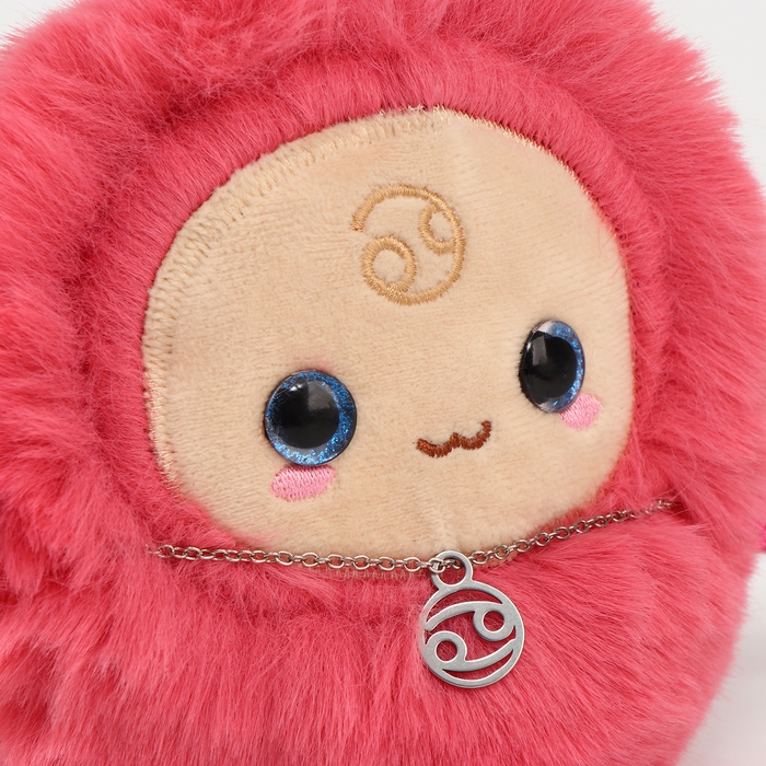 Мягкая игрушка &mdash; Зодиак &laquo;Создай своё украшение. Рак&raquo;, с кулоном