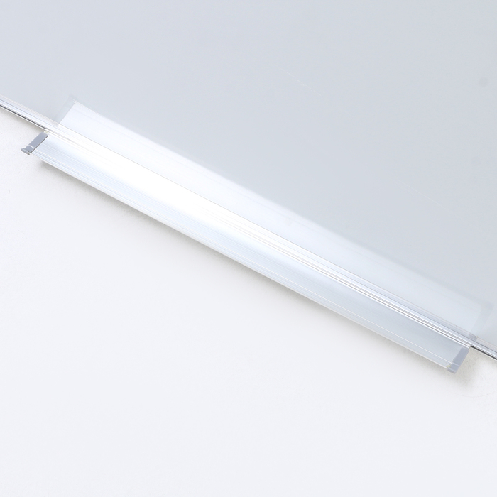 Доска магнитная односторонняя, с полочкой под маркер, оборот металл