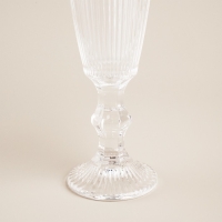 Набор бокалов для шампанскго стеклянный SL Home &laquo;Ларго&raquo;, 160 мл, 6,7&times;20 см, 6 шт, цвет прозрачный