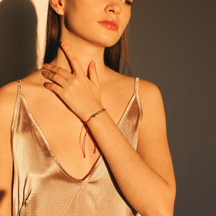 Браслет-оберег &laquo;Став&raquo; крючок любви и брака, сердце и бесконечность, цвет серебро, 8 см