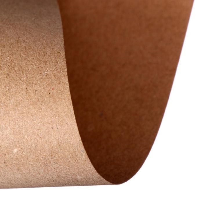 Крафт-бумага для рисования, графики и эскизов А4, 50 листов (210х300 мм), 175 г/м&sup2;, коричневая/серая