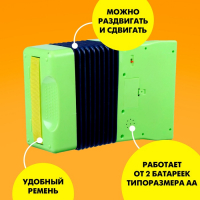 Игрушка музыкальная &laquo;Аккордеон&raquo;, МИКС