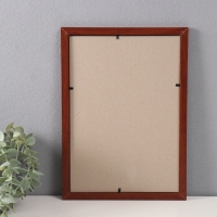 Фоторамка 21х30 см МДФ. №6 Итальянский орех, шир. 20 мм, толщ. 12 мм   (пластиковый экран)