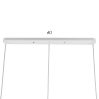 Светильник BayerLux Подвес "Конус" 3хЕ14 40Вт белый d=16, h=20+60 см