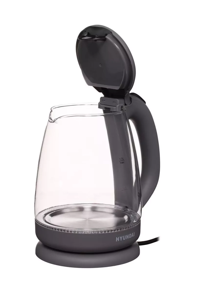 Чайник HYK-G1003 1.7л. 2200Вт серый