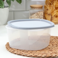 Контейнер для продуктов с мерной шкалой &laquo;BioFresh&raquo;, 2,65 л, прозрачный, крышка микс