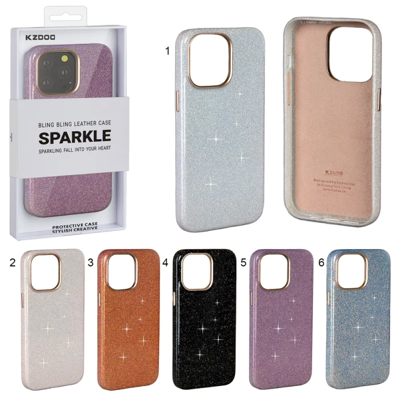 Чехол iPh 14 Pro Sparkle K-DOO
