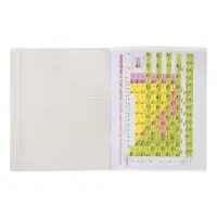 Тетрадь предметная 36 листов в клетку Calligrata &laquo;Животные мемы. Химия&raquo;, обложка мелованная бумага, серые листы