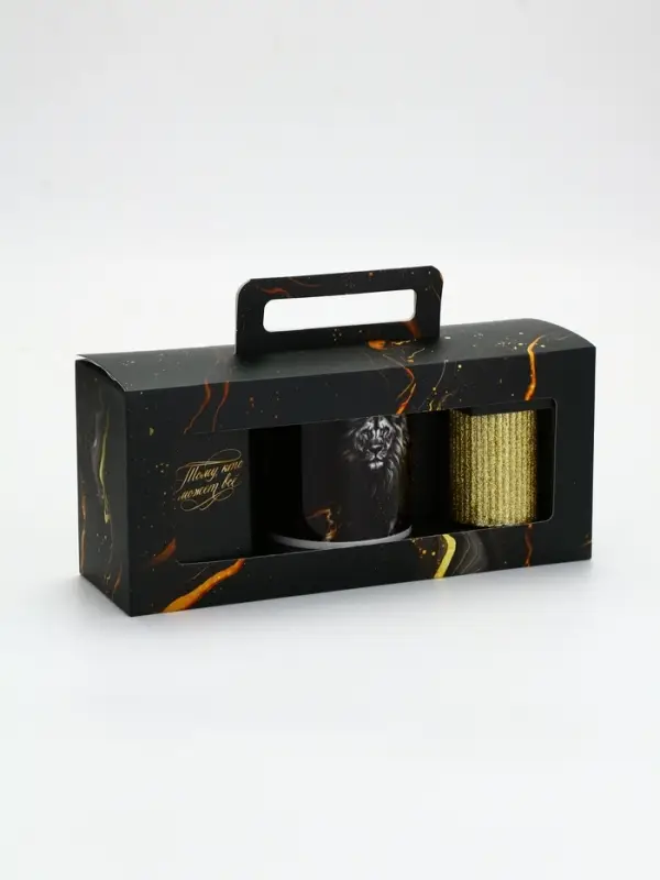 Набор чай кружка свеча &laquo;Тому, кто может все&raquo;