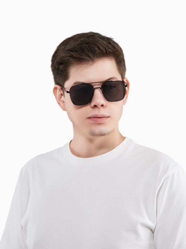 Очки солнцезащитные uv 400, дужка 13.1 см, ширина 12.5 см, линза 4.9&times;5.3 см